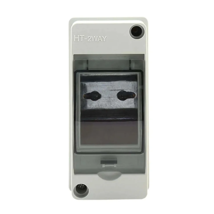 Plastic Dp box IP65 Power Distribution Box Waterproof – Electrical Box 2 way