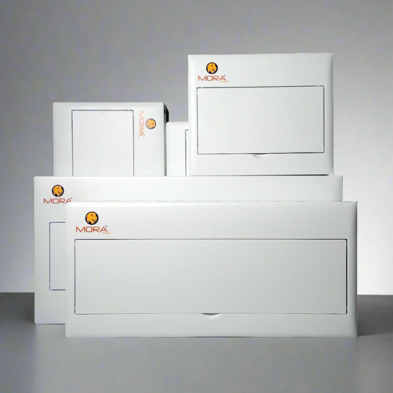 Mora Metal Base Distribution Box JXP White Mirro