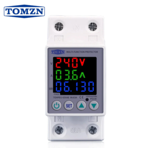 Tomzn 3rd Gen 3in1 voltage protector Over and Under Voltage Protective Device with Kwh meter